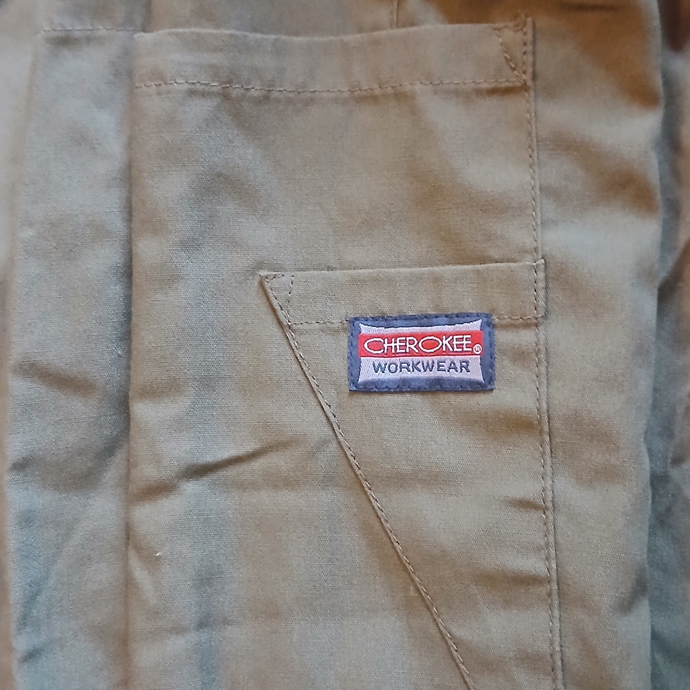 Cherokee Workwear Men's Tan Utility Pants